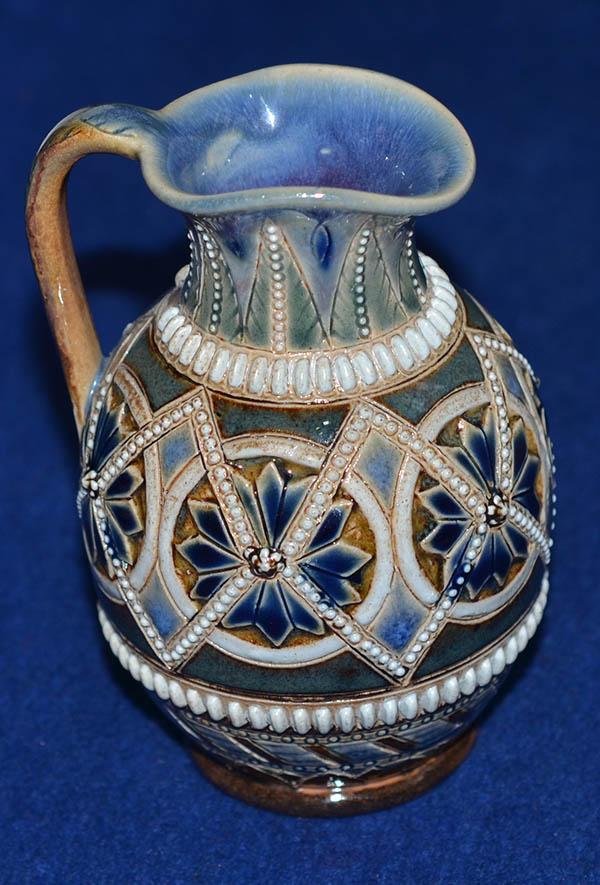 VICTORIAN SMALL DOULTON ARTWARE JUG.