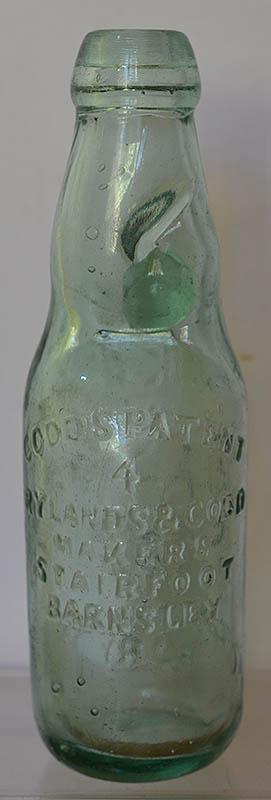 EARLY TYPE CODD BOTTLE.