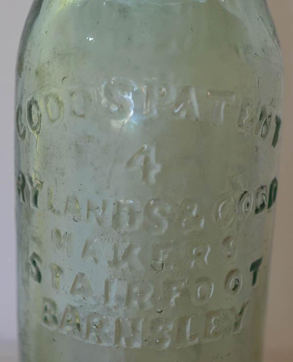 EARLY TYPE CODD BOTTLE.