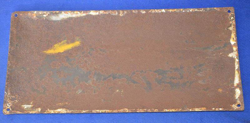 LYONS TEA ENAMEL ADVERTING SIGN.